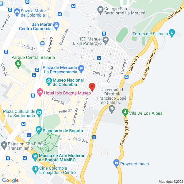 Mapa de Ergios Ltda.