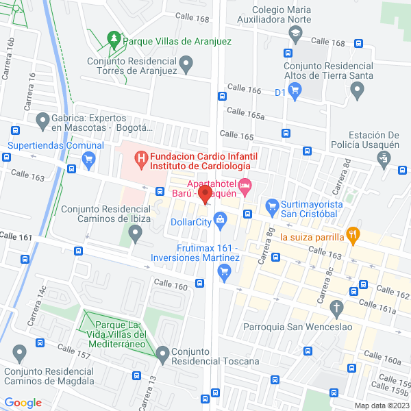 Mapa de M & O Comercial De Plásticos Y Desechables