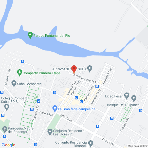 Mapa de Ariel Dinti