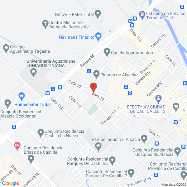 Mapa de Hernando Murcia Mendoza