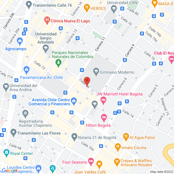 Mapa de Lutry S.A.S