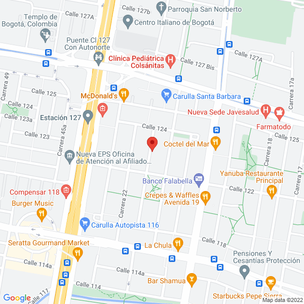 Mapa de Metaconsulting S.A.S.