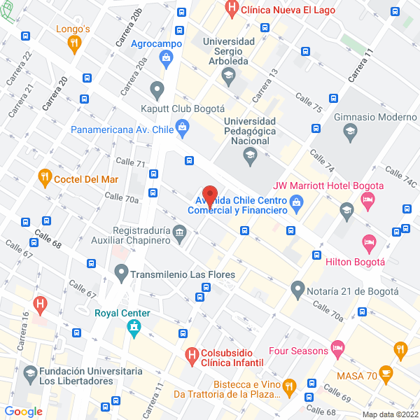 Mapa de Quality Travel Services