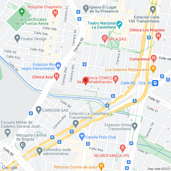 Mapa de Destinos De Ensueño S.A.S.