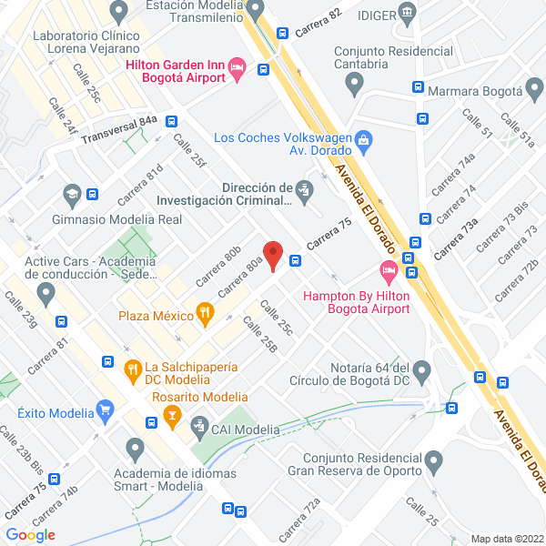 Mapa de Liceo Jean De La Fontaine