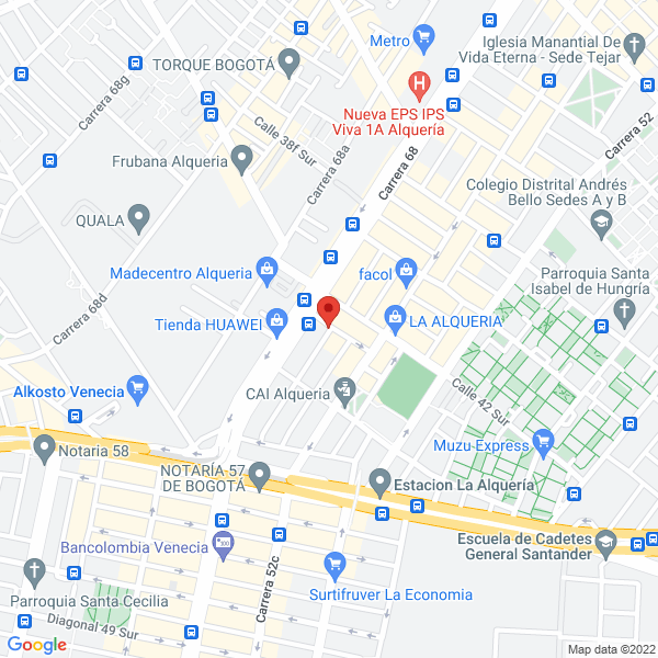 Mapa de Jorge Enrique Vega Cubillos