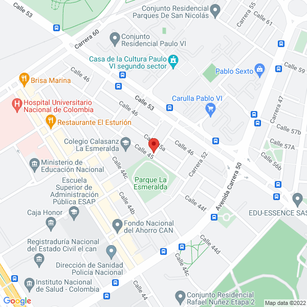 Mapa de Exitarco Ltda.