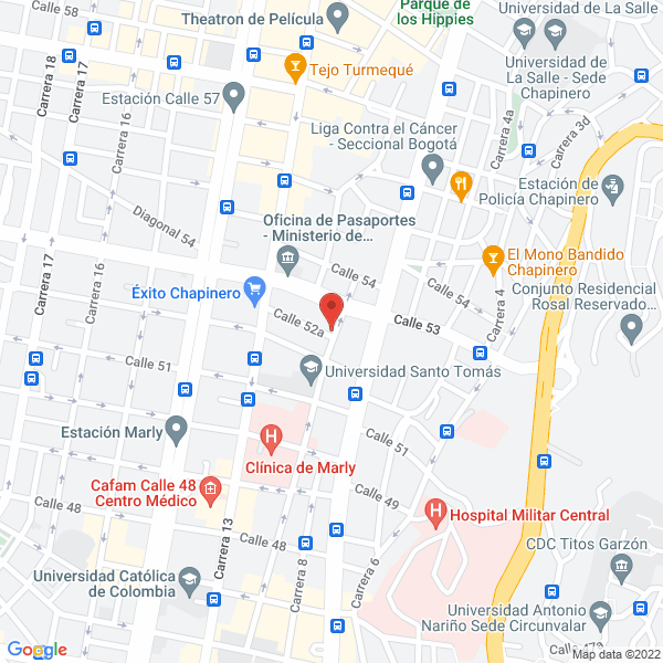 Mapa de Muffins & Crepes Ltda