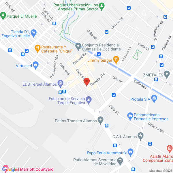Mapa de Uw Proyectos Ltda.