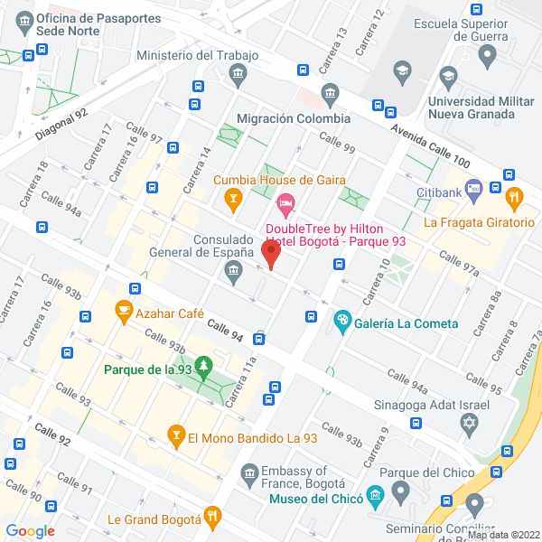 Mapa de Come Sering P. De Colombia Ltda.