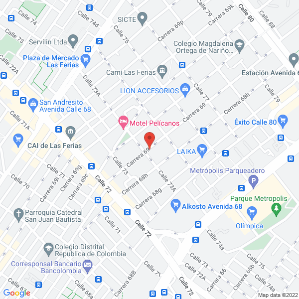 Mapa de Toys Occasions Ltda