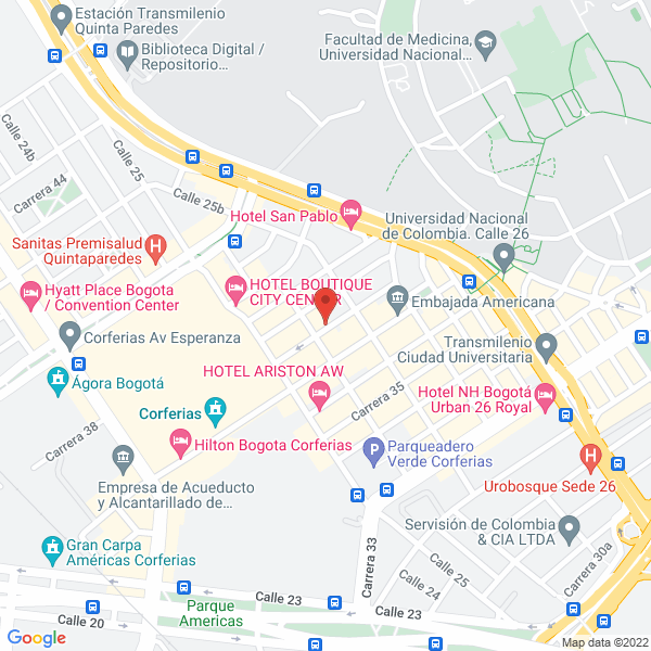 Mapa de D Y C Muebles Ltda