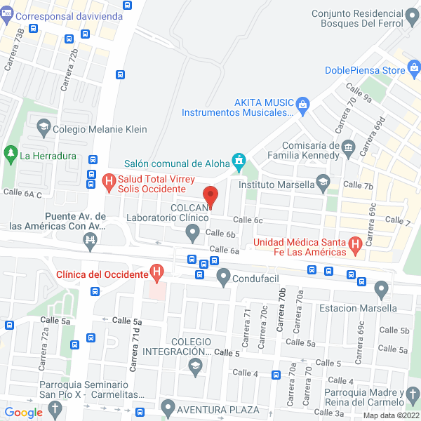 Mapa de Ekléctica Tecnología Ltda.