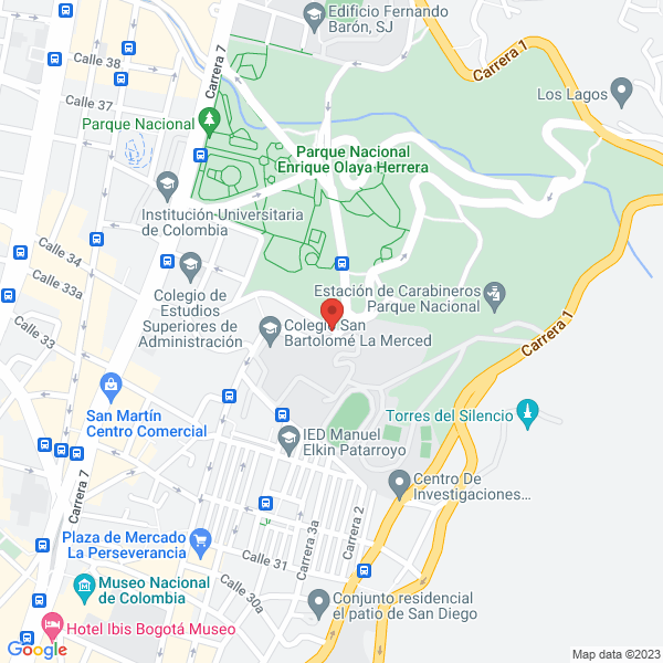 Mapa de Corporación Para La Recreación Integral De Cundinamarca