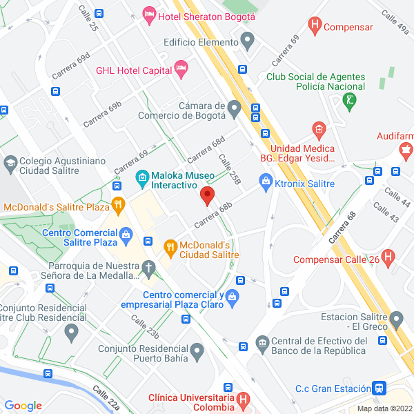 Mapa de Systenetwork E.U.