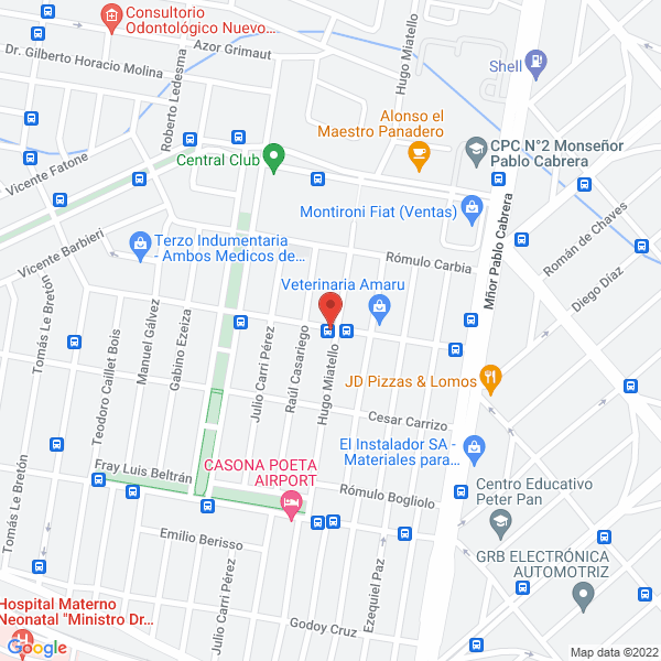 Map of Eulalia Eventos