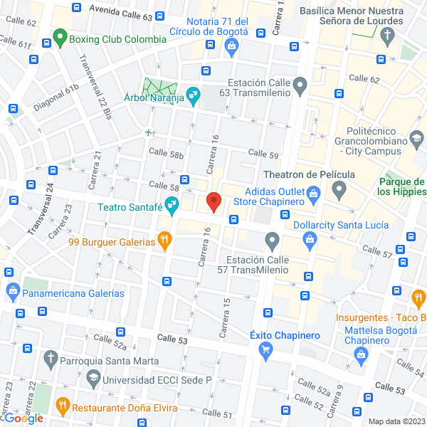 Mapa de Centro De Enseñanza Automovilismo Nuevo Milenio