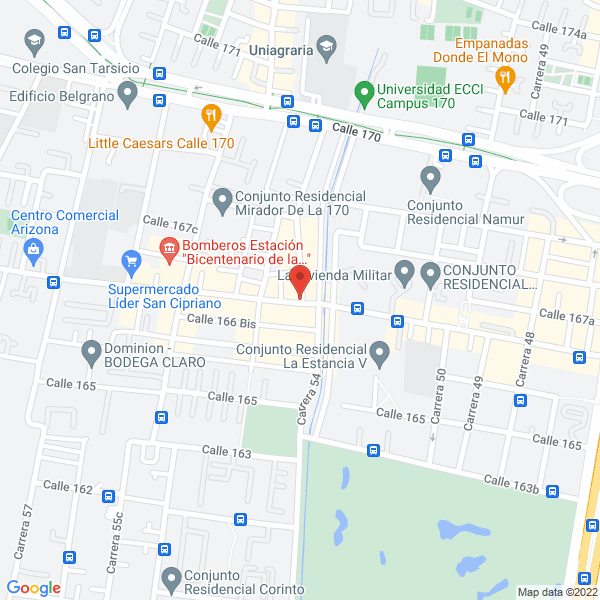 Mapa de Gloria María Contreras Chinchilla