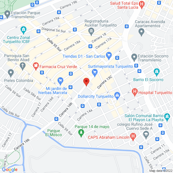 Mapa de José Florencio Bustos Ruiz