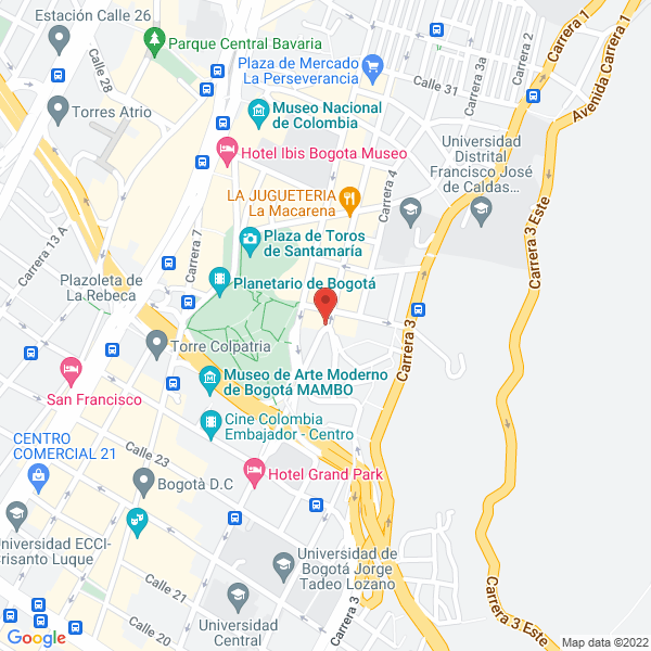 Mapa de Tiendas Cb Store S.A.