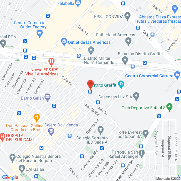 Mapa de Abc Goteros Baratos Plásticos Ltda
