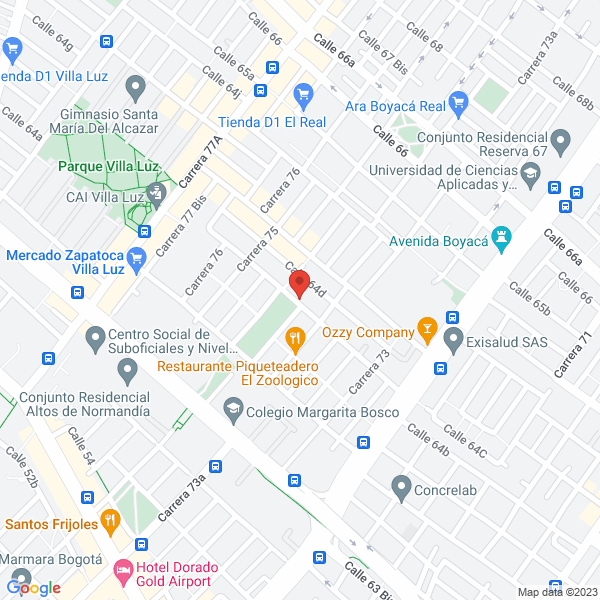 Mapa de Fundación De Tradiciones Indoamericana De Colombia