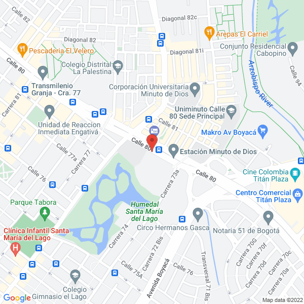 Mapa de Mac Multipluss S.A.S.