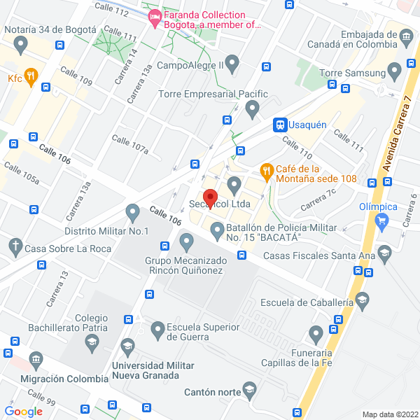 Mapa de Kimik Ltda.