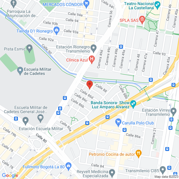 Mapa de Mf Electricos S A S