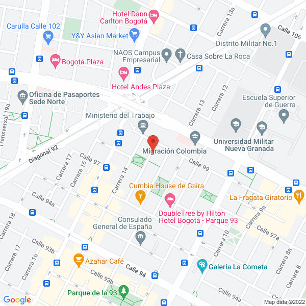Mapa de Medicina Empresarial Ltda.