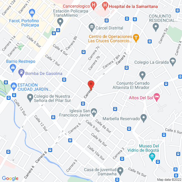 Mapa de Carlos Segura Empresa Unipersonal