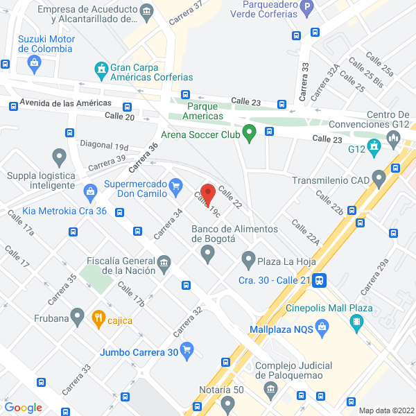 Mapa de Alma Tractor Ltda