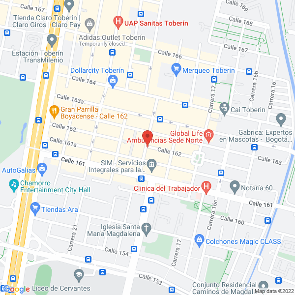 Mapa de Ariza Hernandez Omar Oliverio