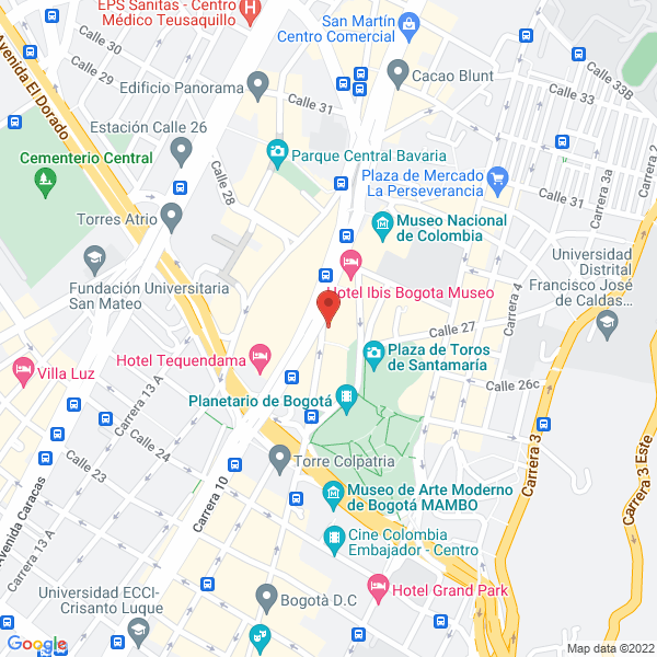 Mapa de Fundación Colombiana De Ciencias