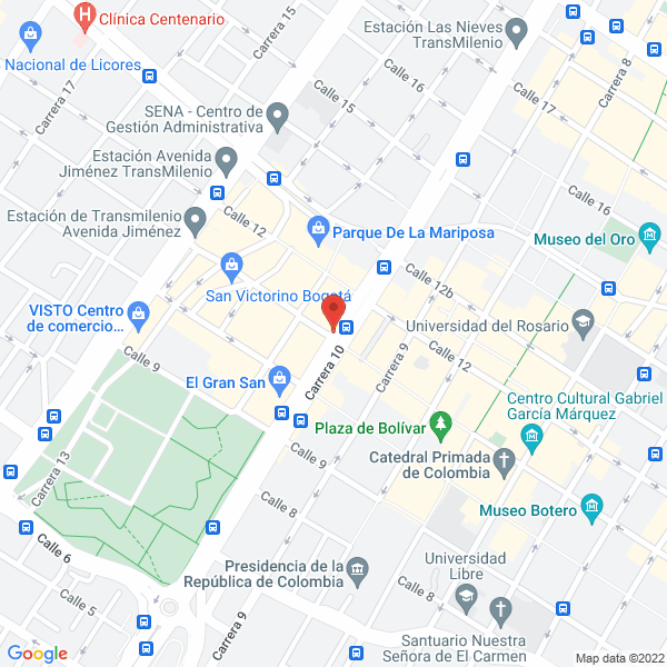 Mapa de Martha Cecilia Forest Pérez