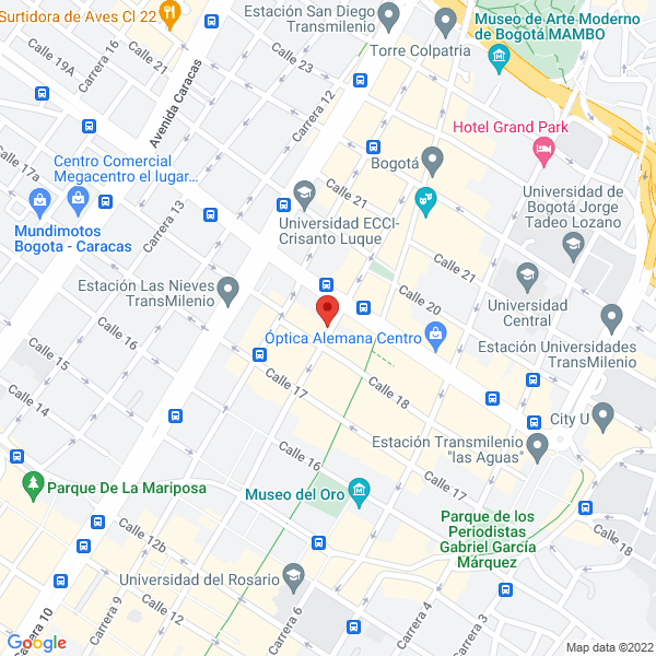 Mapa de Saul Alvarez Ramirez