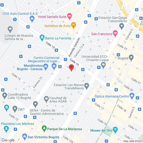 Mapa de Centro De Educación En Dministracion De Salud Cea Ds