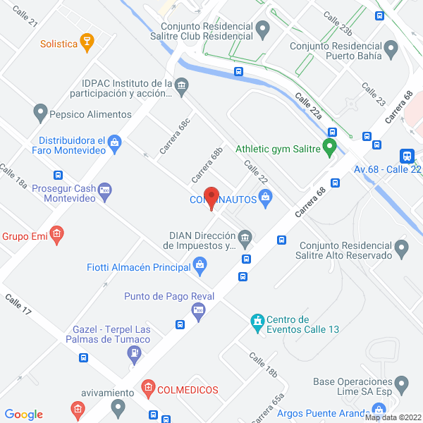 Mapa de Famec S.A.