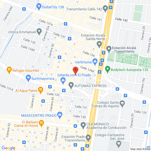 Mapa de Farid Damian Gómez