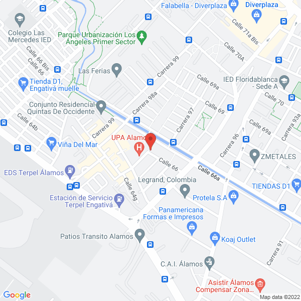 Mapa de .Aguaseo Ltda.