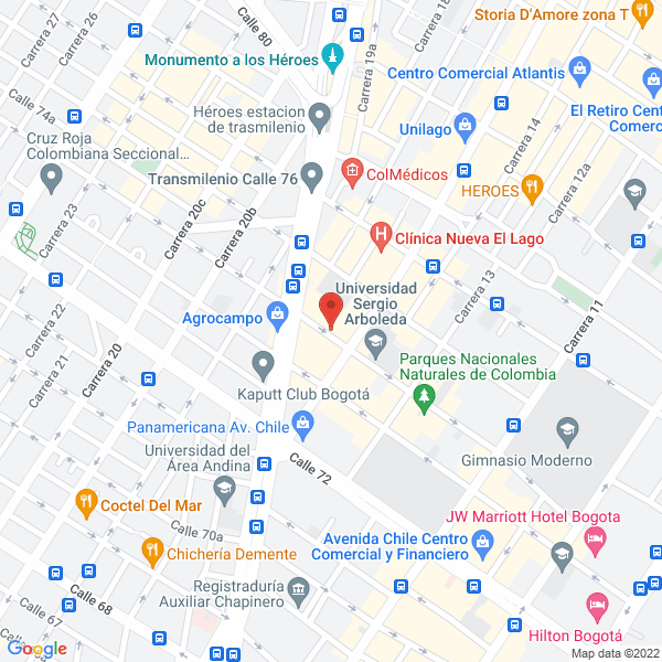 Mapa de Digital Well A. Y A. Ltda.