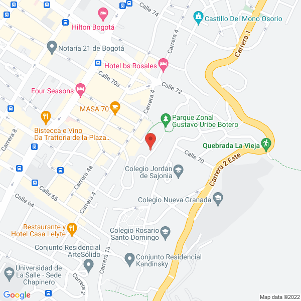 Mapa de Zona Fotografía S.A.S.