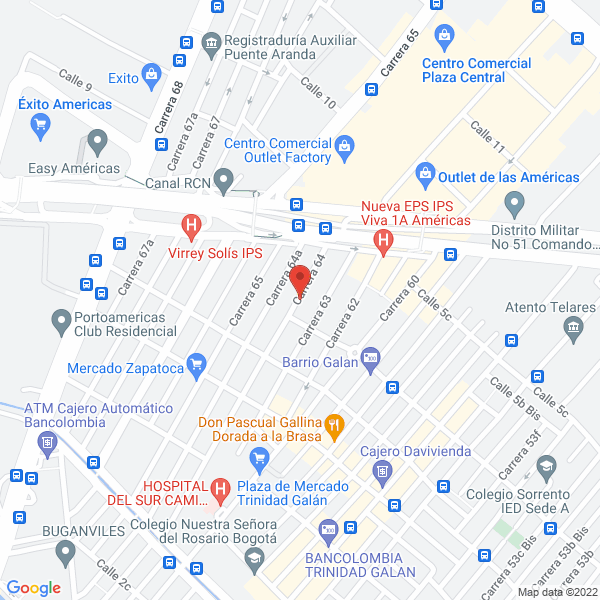Mapa de Hernandez Garcia Ricardo Arturo
