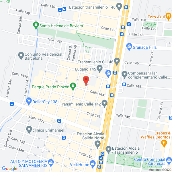 Mapa de 3B Impresión Y Publicidad Ltda