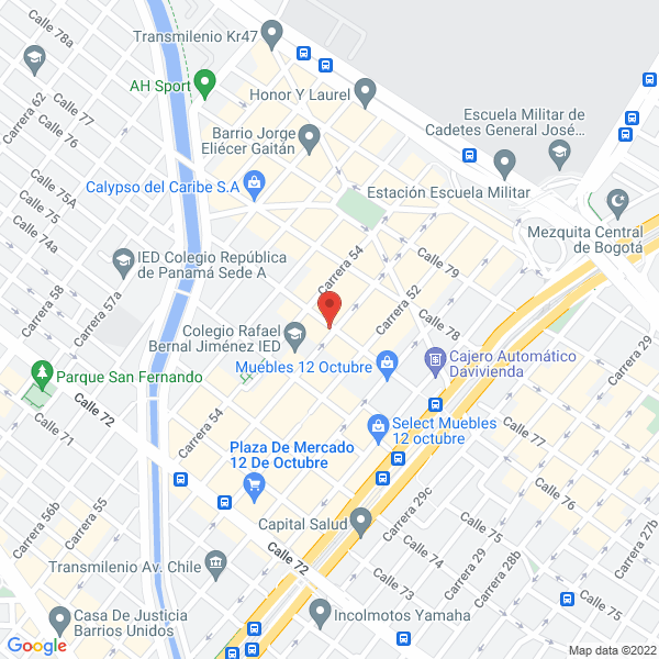 Mapa de Fontus S.A.S