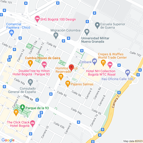 Mapa de International & External Audit Servcies S.A.S.