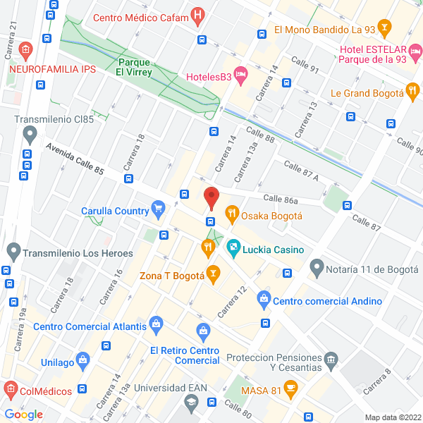 Mapa de Grupo Acem S.A.