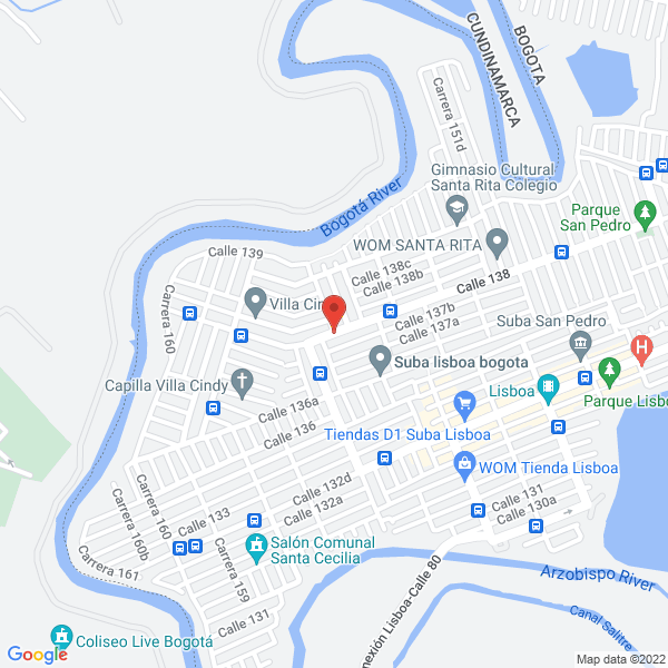 Mapa de Comercializadora City Parts S.A.S.