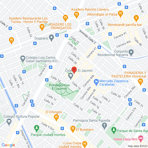 Mapa de Distribuciones Y Representaciones El Porvenir E.U.