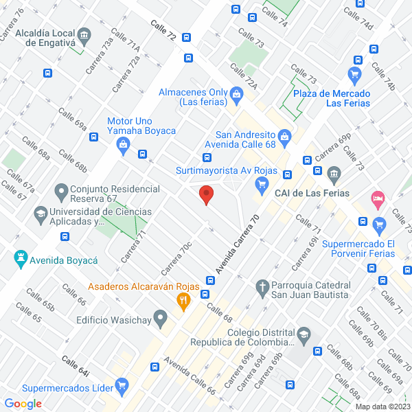 Mapa de Ingeniería Y Proyectos Metalmecánicos S.A.S.